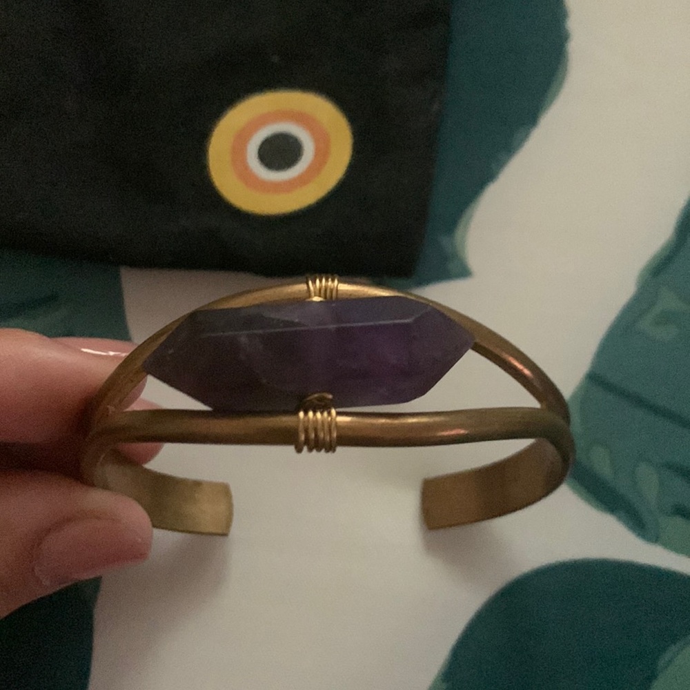 Amethyst bracelet